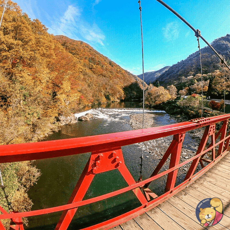 หุบเขาดาคิกาเอริ (Dakigaeri Gorge) 抱返り渓谷